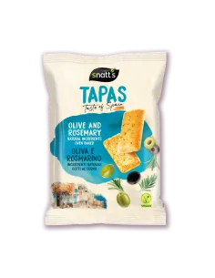 SNATTS oliivi- ja rosmariinimaitselised tapas-snäkid 80 g