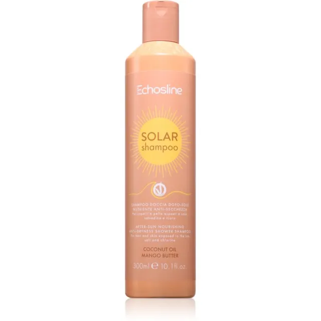 Echosline SOLAR Shampoo Toitev šampoon päikesestressis juustele 300 ml
