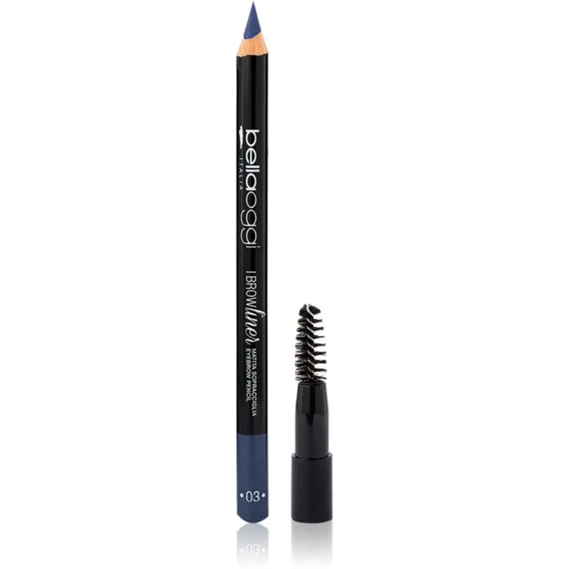 bellaoggi I Brow Liner Kulmupliiats koos harjaga varjund Brunette 1,1 g