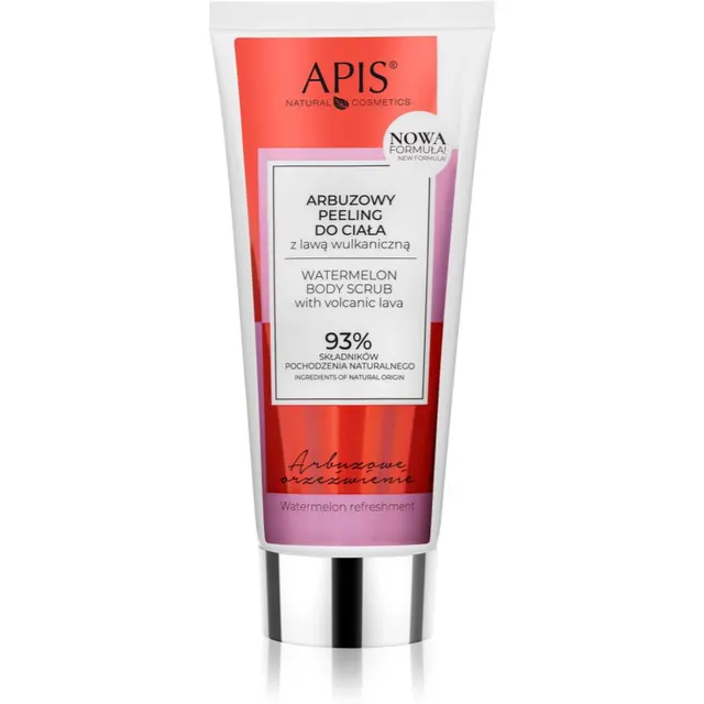 Apis Natural Cosmetics Watermelon Refreshment Kehakoorija with volcanic lava 200 ml