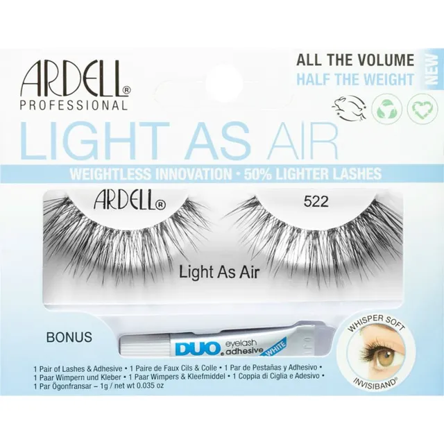 Ardell Light As Air Kunstripsmed liimiga tüüp 522 1 g
