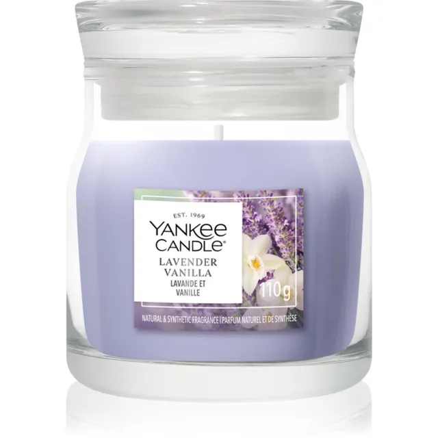 Yankee Candle Lavender Vanilla lõhnaküünal Signature 110 g