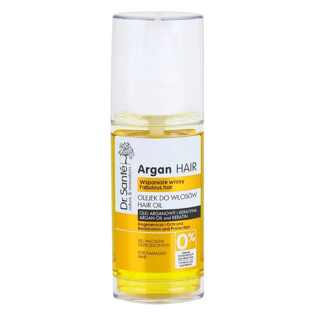 Dr. Santé Argan Taastav seerum kahjustatud juustele 50 ml