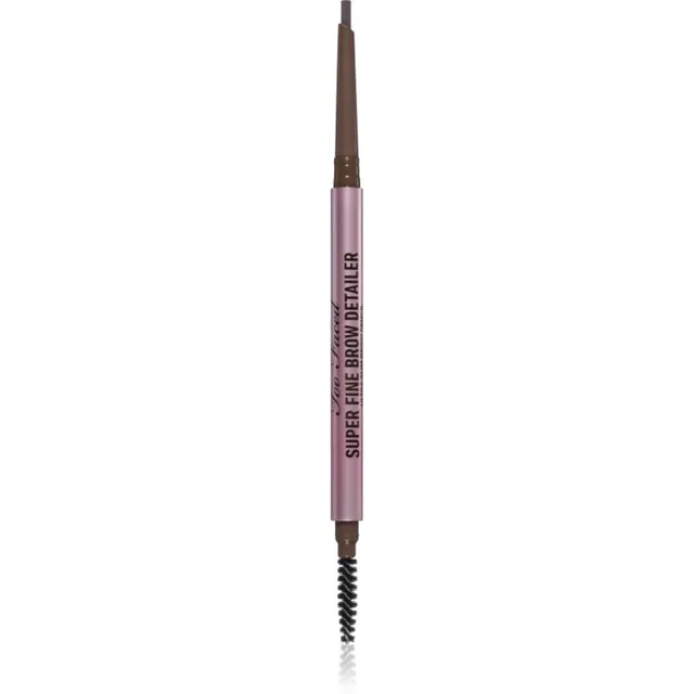 Too Faced Super Fine Brow Detailer Eyebrow Pencil Kauakestev kulmupliiats varjund Dark Brown 0.08 g