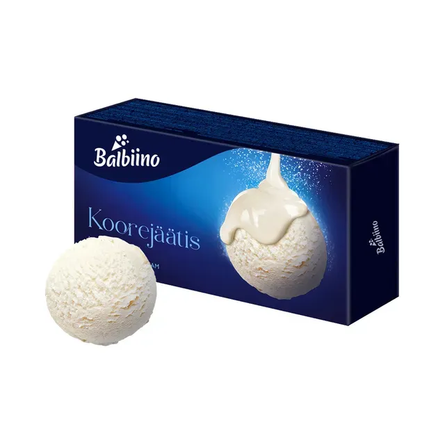 Laktoosivaba koorejäätis, BALBIINO, 480 g