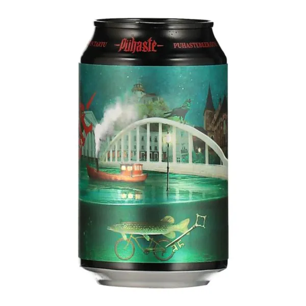 Tartu pilsner hele õlu alk.5.0% vol 330ml Eesti