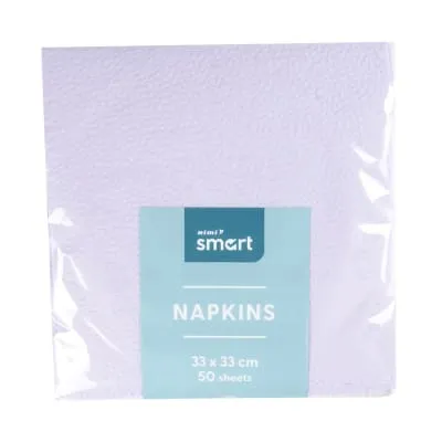 Salv.rät. Rimi Smart 33x33cm 50tk lilla