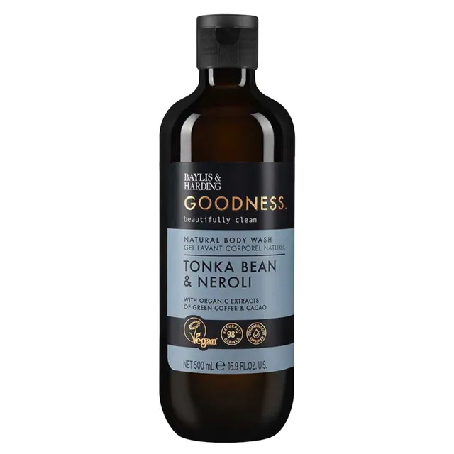 BAYLIS & HARDING Goodness Tonka Bean & Neroli Body Wash 500ml