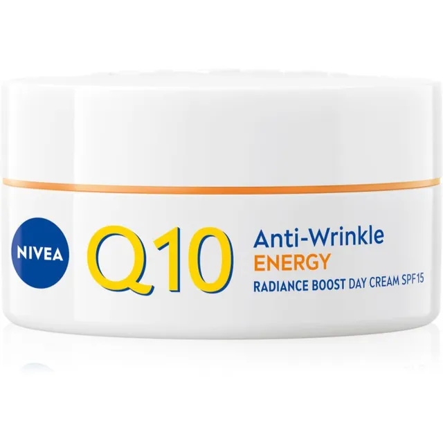 NIVEA Q10 Anti-Wrinkle Energy Energiat andev päevakreem kortsudevastase toimega SPF 15 50 ml