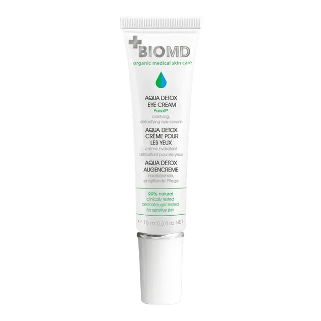 BIOMD AQUA DETOX SILMAÜMBRUS- KREEM DETOKSIFITSEERIV 15ML