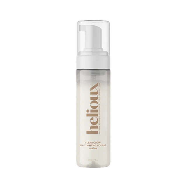 Helioux Clear Glow Self Tanning Mousse