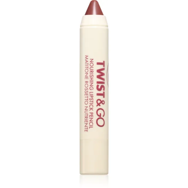 puroBIO Cosmetics Twist&Go Toitev huulepulk pulgakujuline varjund Dark Mauve 2.9 g