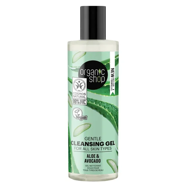 ORGANIC SHOP Aloe & Avocado Cleansing Gel 200ml