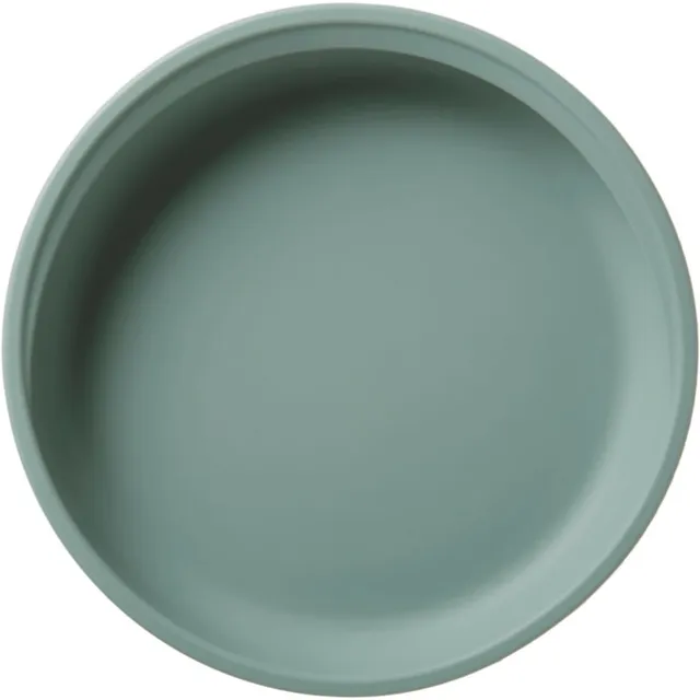 Tommee Tippee EasiStick™ Silicone Weaning Plate taldrik iminapaga 4m+ Green 1 tk