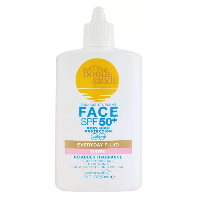 BONDI SANDS Everyday Tinted Face Fluid SPF50 50ml