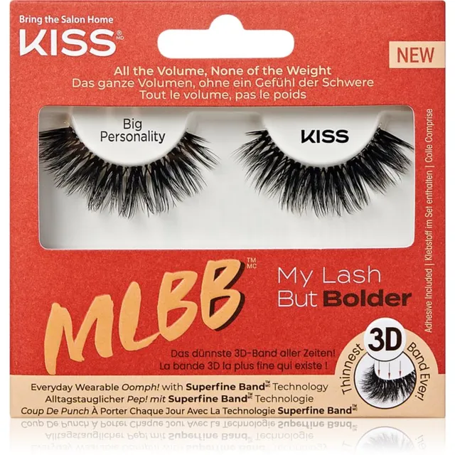 KISS My Lash But Bolder Kunstripsmed Big Personality 1 paar