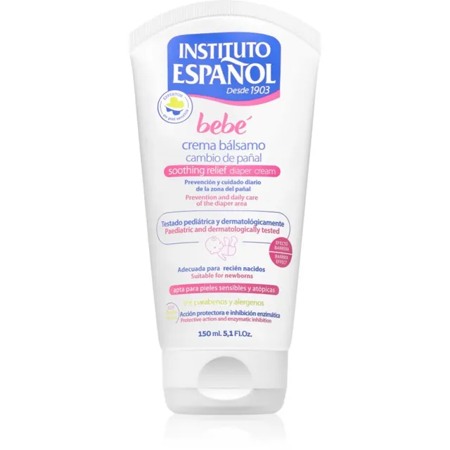 Instituto Español Tubo Crema Balsamo Pañal Linea Bebe Kreem lastele 150 ml