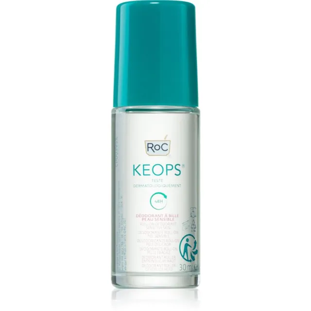 RoC Keops Sensitive Rulldeodorant tundlikule nahale 48h 30 ml