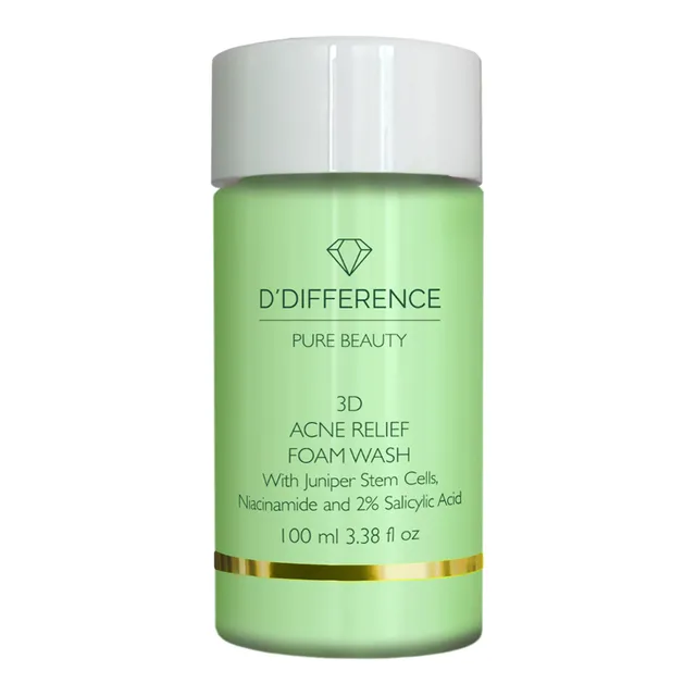 D´DIFFERENCE 3D Acne Relief Foam Wash Refill 100ml