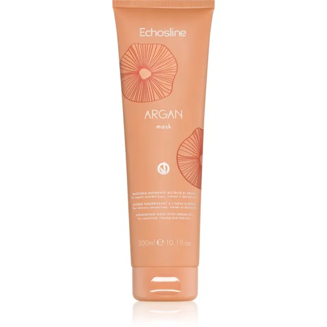 Echosline Argan mask Toitev mask siledateks ja läikivateks juusteks argaaniaõliga 300 ml