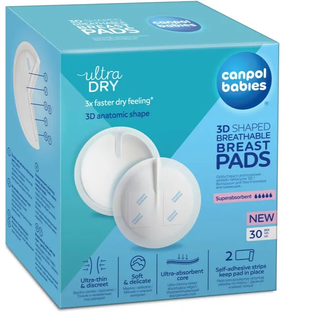Canpol babies Breast Pads ühekordsed rinnapadjad 30 tk