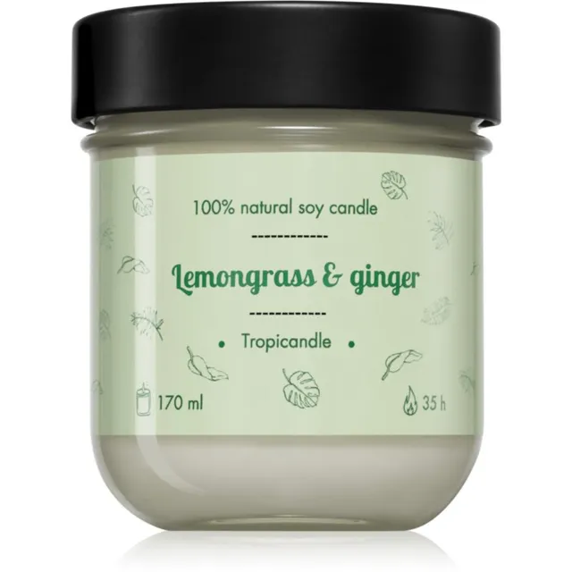 Tropicandle Lemongrass & Ginger lõhnaküünal 170 ml