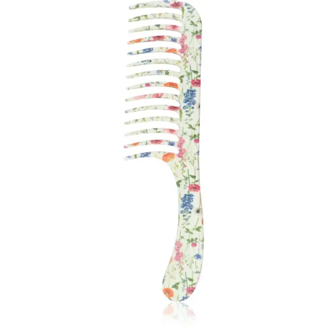 Denman Floral Fantasies D28 Wide Tooth Detangler Comb Kamm 1 tk