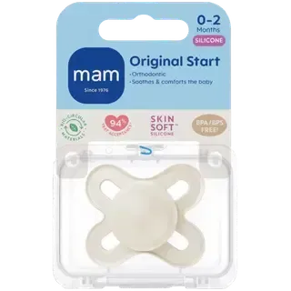 MAM Start silikoonlutt 0-2k neutral