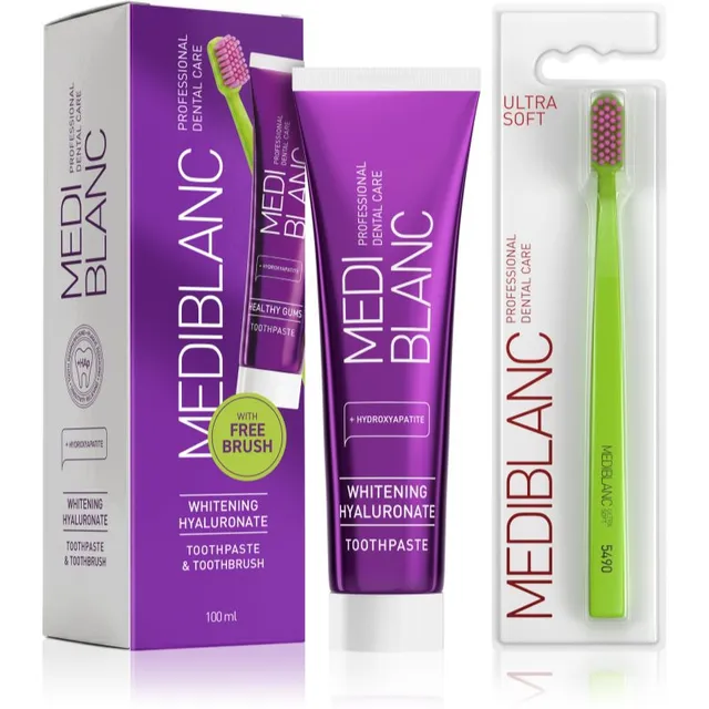 MEDIBLANC Set TP Hyaluron 100ml + TB Ultra Soft Green Single Hambahoolduskomplekt