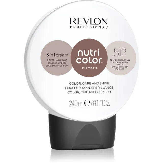 Revlon Professional Nutri Color Filters Toning Toitev ja tooniv mask professionaalseks kasutamiseks 512 240 ml
