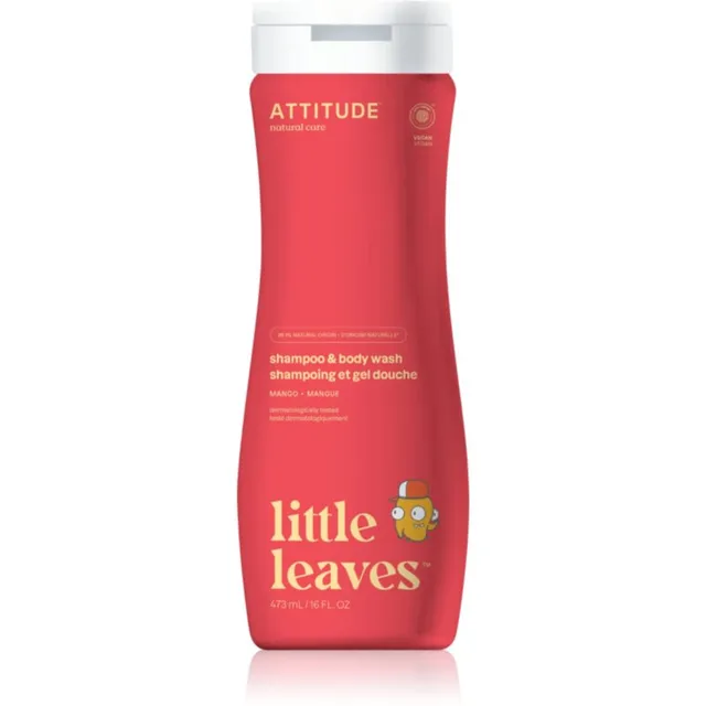 Attitude Little Leaves Mango Beebi pesugeel ja šampoon mangolõhnaga 473 ml