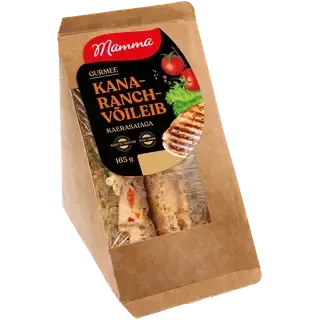 Mamma Kana Ranch-Võileib Kaerasaiaga 165G