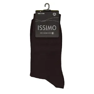 Meeste sokid Bamboo I202 must 39/42, ISSIMO, 1 paar