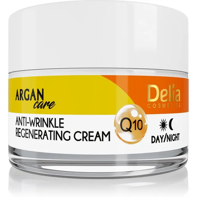 Delia Cosmetics Argan Care Taastav kortsudevastane kreem Q10 koeensüümiga 50 ml