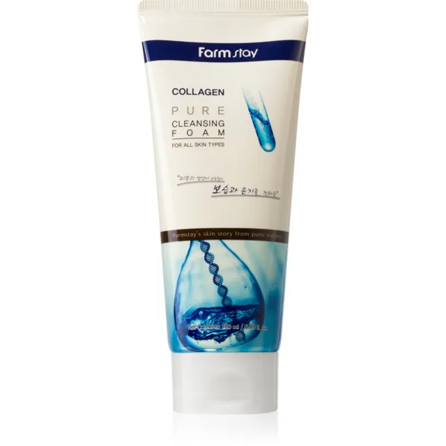 Farmstay Collagen Vahutav näopesuaine 180 ml