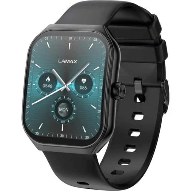 LAMAX Electronics Flow AMOLED Black nutikell 1 tk