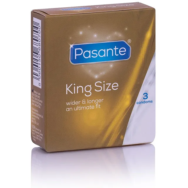 Pasante King Size kondoomid 3 tk