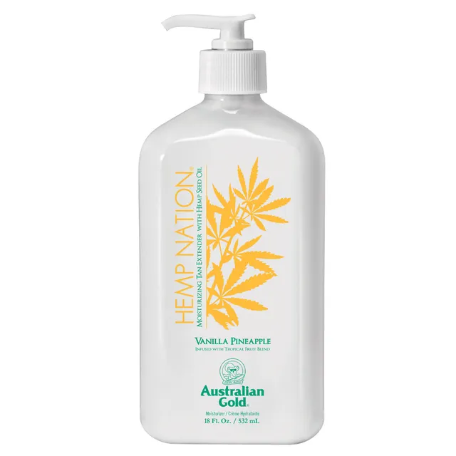 AUSTRALIAN GOLD Hemp Nation Vanilla Pineapple Tan Extender 532ml