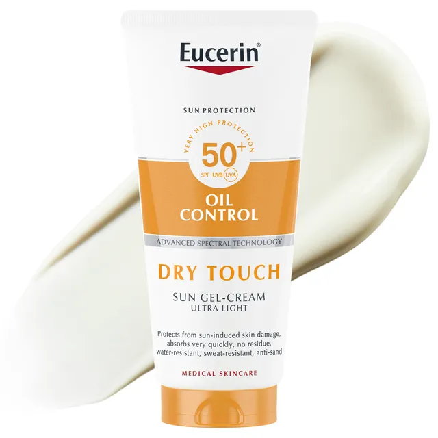 Eucerin Sun Oil Control Dry Touch geel-kreem SPF50+ 200 ml