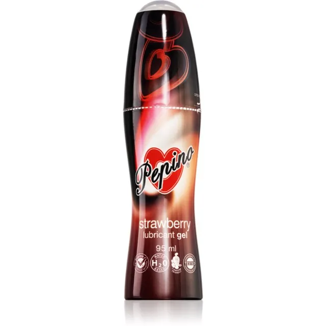 Pepino Strawberry määrdegeel maitsega 95 ml