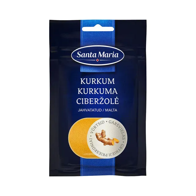 Kurkum jahvatatud, 20g, SANTA MARIA