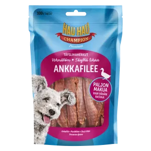 Täiendsööt. Pardifilee, HAU-HAU CHAMPION, 100g