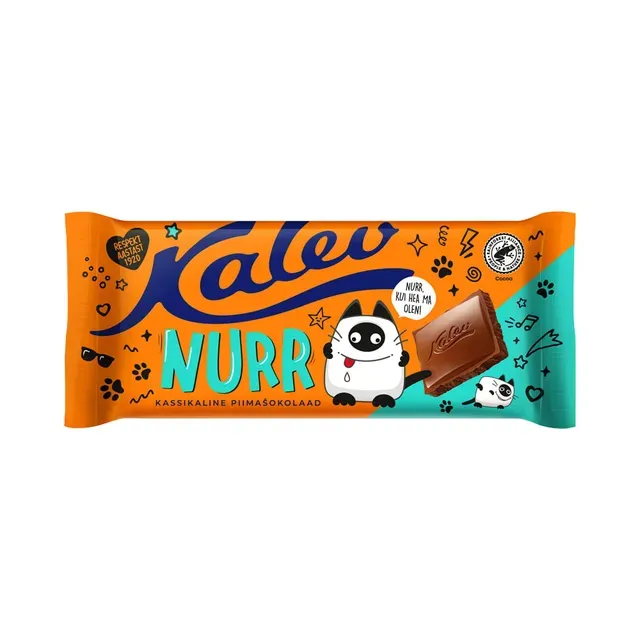 Kalev Nurr Piimašokolaad 100g