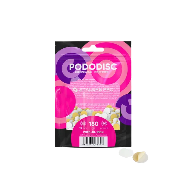 Staleks Pododisc Expert XS pediküüri lihvkettad pehmendusega valge