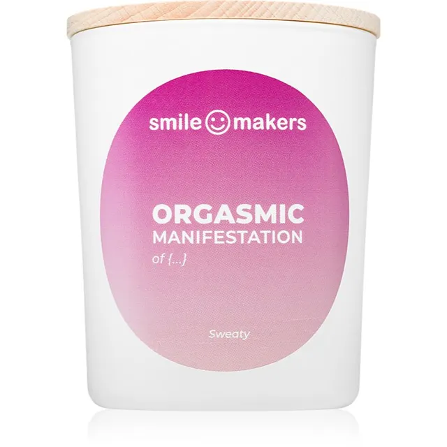 Smile Makers Orgasmic Manifestations lõhnaküünal Sweaty 180 g