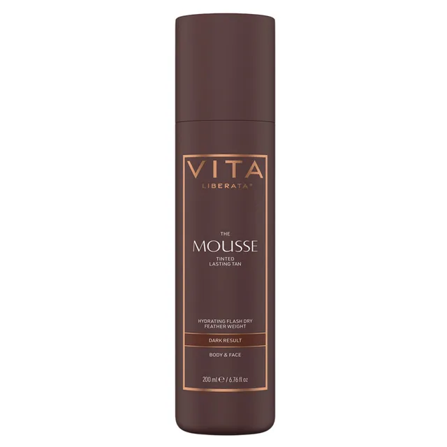 VITA LIBERATA Tinted Tanning Mousse Dark 200ml