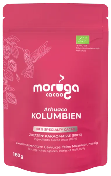 Kvaliteetne kakao Arhuaco Kolumbien, ökoloogiline