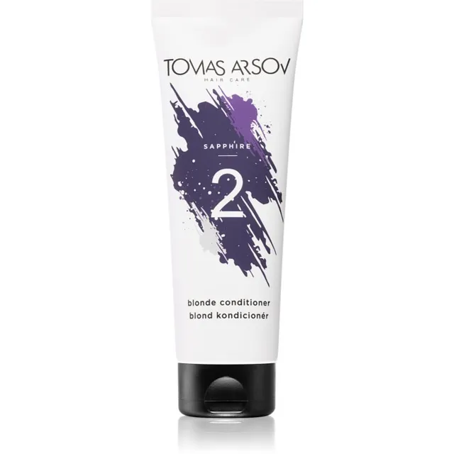 Tomas Arsov Sapphire Blonde Condicioner Süvatoitev palsam helendatud ja külmadele blondidele juuksetoonidele 250 ml