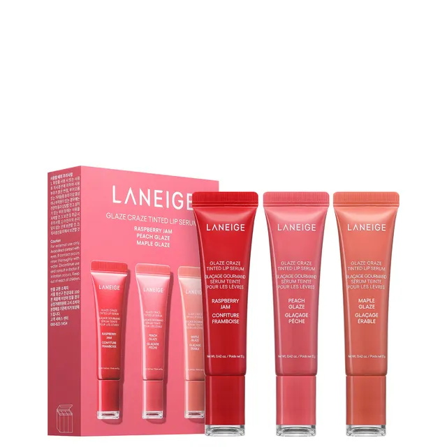 LANEIGE Glaze Craze Tinted Lip Serum komplekt