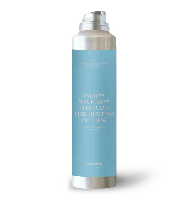 The Gift Label Shower foam - Dance Your Way